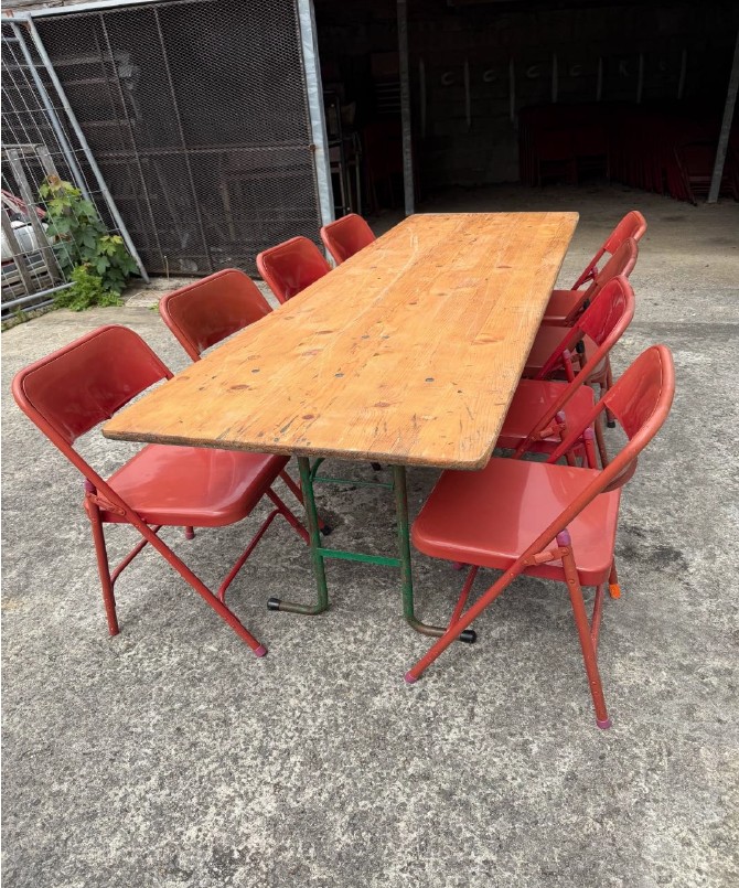 table et chaise